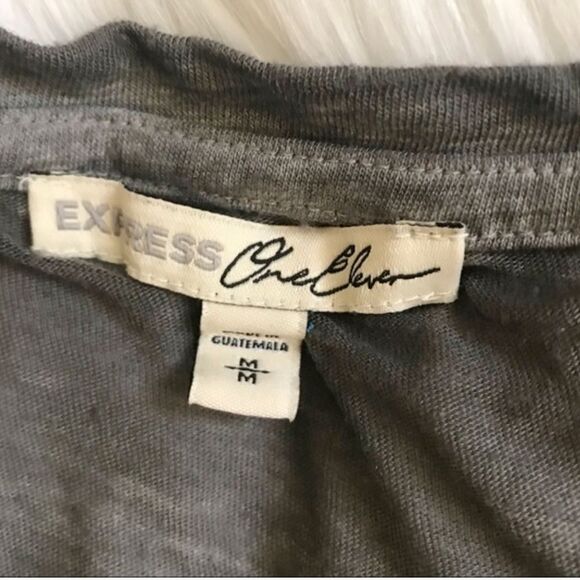 ✨ Express One Eleven Coffee Graphic Burnout Tee✨ - Picture 5 of 6